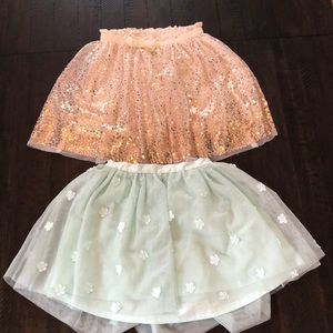 2 Cherokee Tulle Skirts